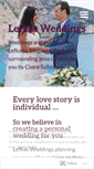 Mobile Screenshot of lefkasweddings.com